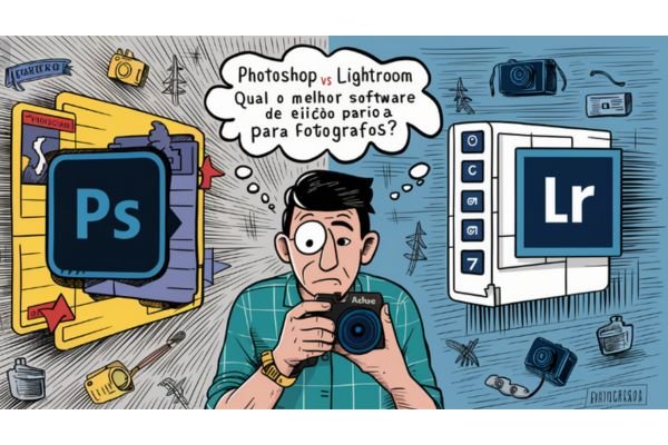 Photoshop vs. Lightroom: Qual o Melhor Software de Edição para Fotógrafos?